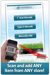 Scan and add ANY item from ANY store!