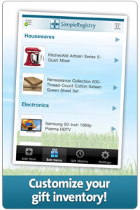 Cutomize your gift inventory!